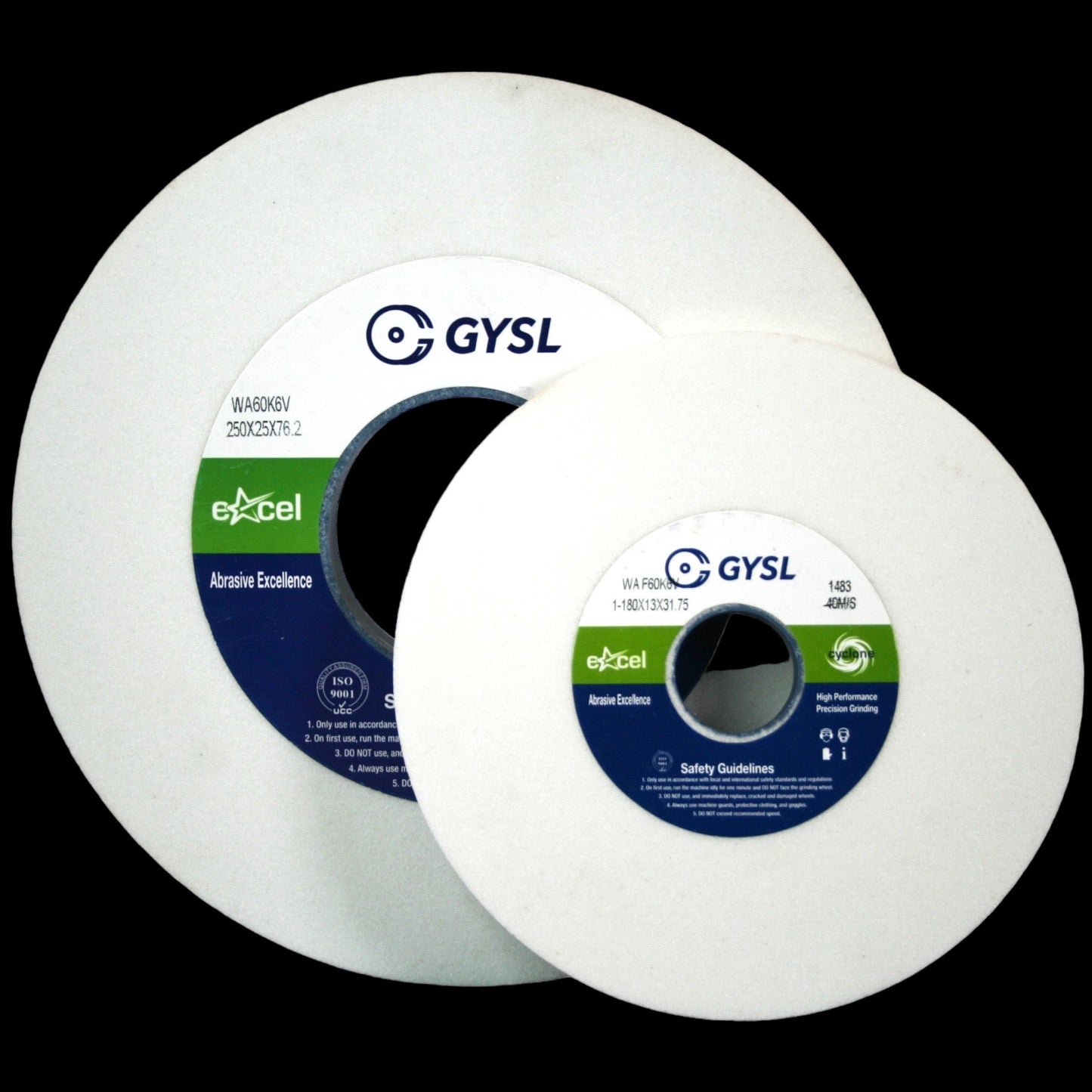 (WA) White Aluminium Oxide Grinding Wheels 150mm Diameter (Type 1)