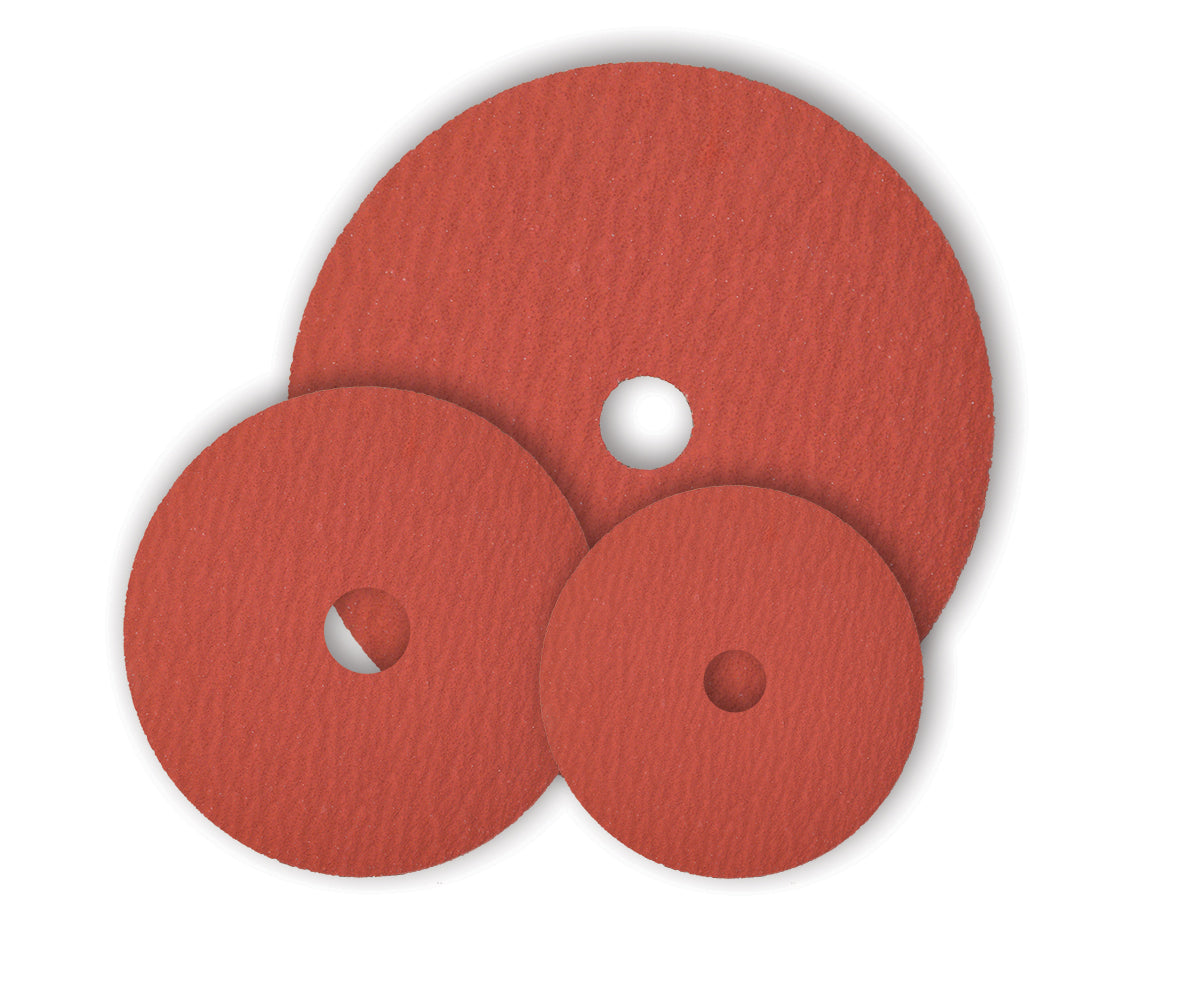 Ceramic Fibre Sanding Discs (Packed in 25's)